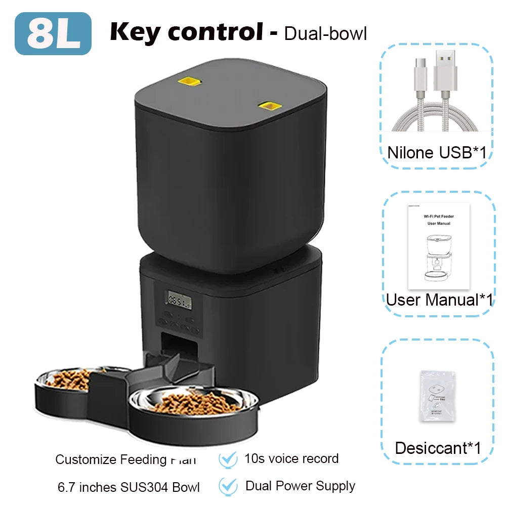 FURPIPI Smart 8L Automatic Pet Feeder