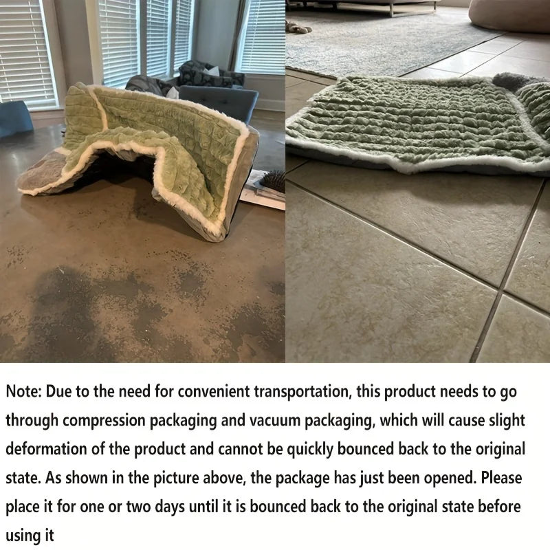 Winter Dogs Sleeping Bed