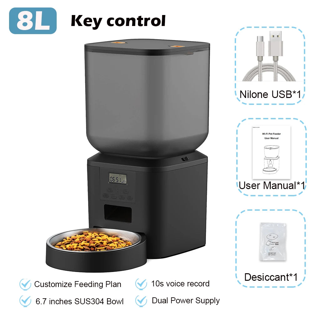 FURPIPI Smart 8L Automatic Pet Feeder