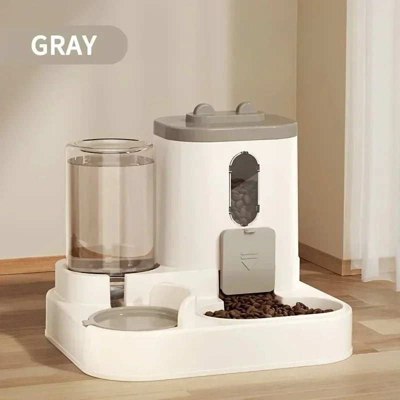 Dog feeder Auto Feeding Bowl